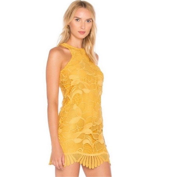 Lovers + Friends Dresses & Skirts - Lovers + Friends Revolve Caspian Yellow Dress